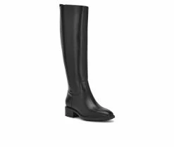 Discount ✔️ Women's Nine West Barile Knee High 🥾 Boots Black 🔥 -London Fog Sales 2 145