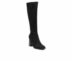 Best deal ๐ Women's London Rag Zilly Knee High Heeled ๐ฅพ Boots Black ๐คฉ 8 Best deal ๐ Women's London Rag Zilly Knee High Heeled ๐ฅพ Boots Black ๐คฉ -London Fog Sales 2 150