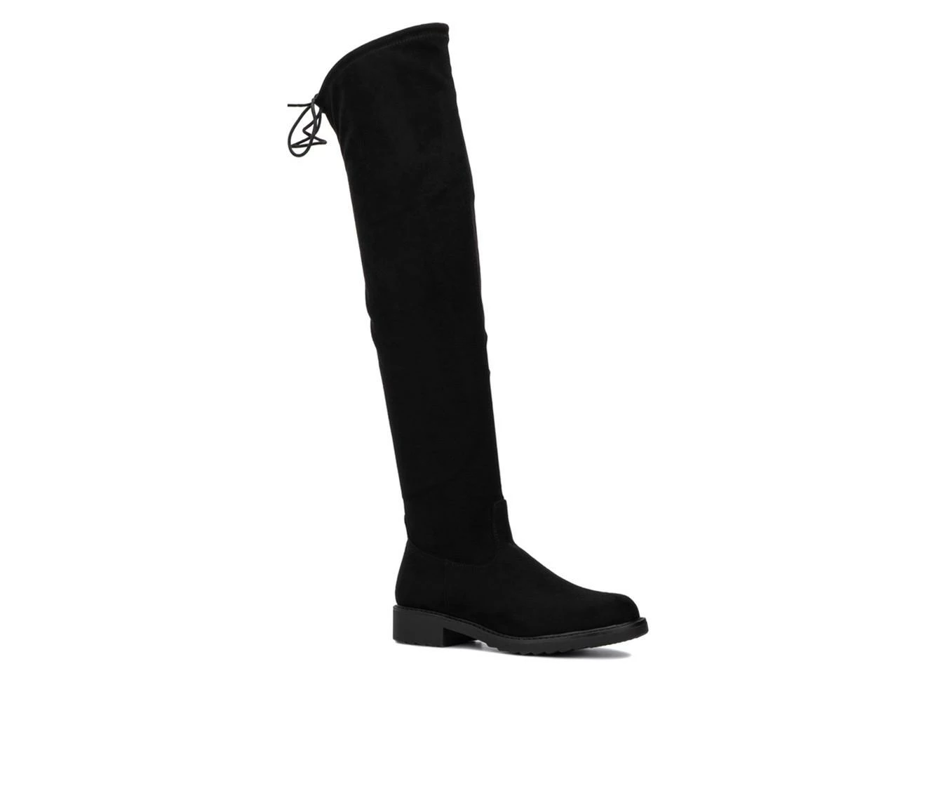 Best Sale ๐ Women's New York And Company Ulla Knee High ๐ฅพ Boots Black Faux ๐ฅ 3 Best Sale ๐ Women's New York And Company Ulla Knee High ๐ฅพ Boots Black Faux ๐ฅ - Image 3