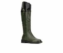 Deals ๐ฏ Women's Torgeis Desiree Knee High ๐ฅพ Boots Green ๐ฅ 8 Deals ๐ฏ Women's Torgeis Desiree Knee High ๐ฅพ Boots Green ๐ฅ -London Fog Sales 2 159