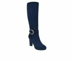 Top 10 😉 Women's Impo Ovidia Knee High 🥾 Boots Midnight Blue W 🔔 -London Fog Sales 2 164