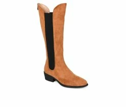 Brand new 🧨 Women's Journee Collection Celesst Extra Wide Calf Knee High 🥾 Boots Cognac 👍 -London Fog Sales 2 177
