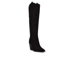 Brand new 🎁 Women's Nine West Kliva Western Heeled 🥾 Boots Black 🔔 8 Brand new 🎁 Women's Nine West Kliva Western Heeled 🥾 Boots Black 🔔 -London Fog Sales 2 181