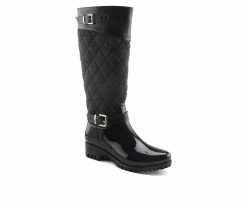 Cheap 😍 Women's SPRING STEP Lenina Rain 🥾 Boots Black ⌛ 8 Cheap 😍 Women's SPRING STEP Lenina Rain 🥾 Boots Black ⌛ -London Fog Sales 2 208