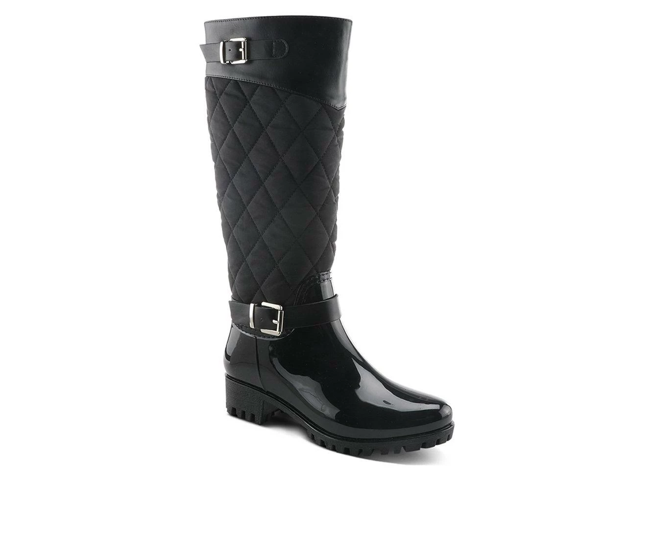 Cheap 😍 Women's SPRING STEP Lenina Rain 🥾 Boots Black ⌛ 3 Cheap 😍 Women's SPRING STEP Lenina Rain 🥾 Boots Black ⌛ - Image 3