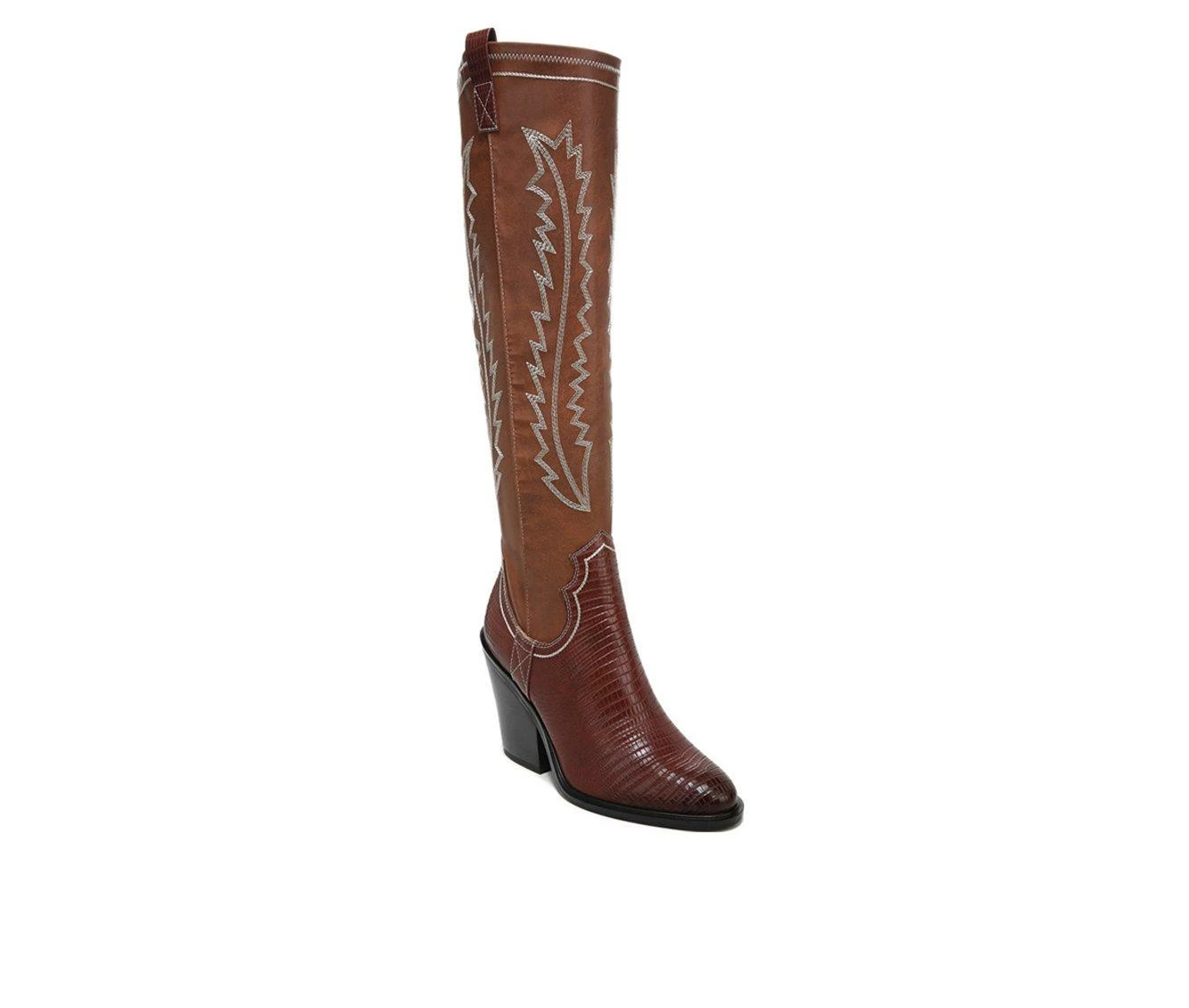 Deals ๐ฏ Women's Franco Sarto Glenice Knee High Heeled Western ๐ฅพ Boots Brown ๐ 3 Deals ๐ฏ Women's Franco Sarto Glenice Knee High Heeled Western ๐ฅพ Boots Brown ๐ - Image 3