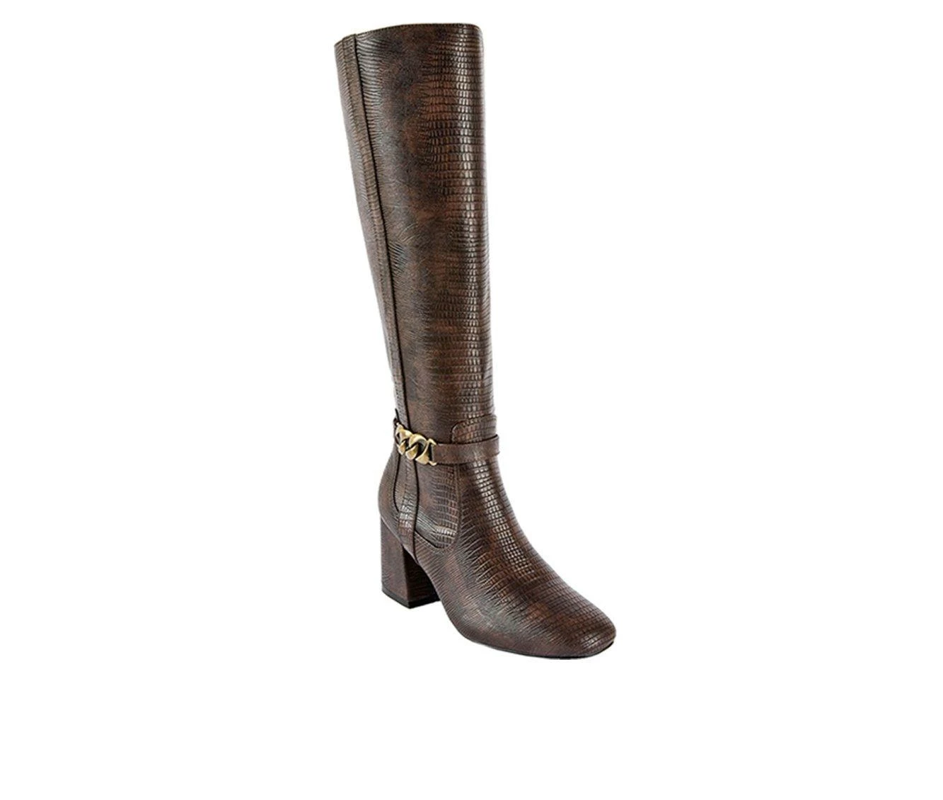 Wholesale ๐ฅฐ Women's Jane And The ๐ Shoe Yvette Knee High ๐ฅพ Boots Brown Lizard ๐งจ 3 Wholesale ๐ฅฐ Women's Jane And The ๐ Shoe Yvette Knee High ๐ฅพ Boots Brown Lizard ๐งจ - Image 3