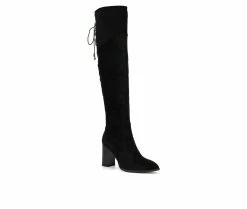 Buy 😍 Women's Torgeis Ryder Knee High 🥾 Boots Black 🎉 -London Fog Sales 2 245