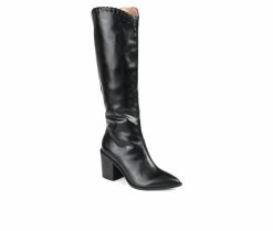 New 👍 Women's Journee Collection Daria Knee High 🥾 Boots Black ⭐ -London Fog Sales 2 246