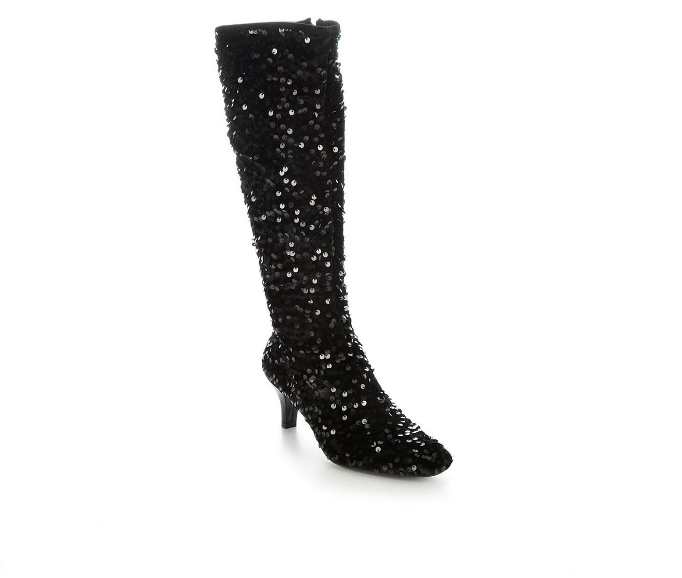 Outlet ๐ Women's Impo Namora Sequin Knee High ๐ฅพ Boots Black ๐ฅฐ 3 Outlet ๐ Women's Impo Namora Sequin Knee High ๐ฅพ Boots Black ๐ฅฐ - Image 3