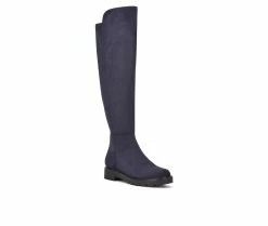 Discount 🤩 Women's Nine West Tread Knee High 🥾 Boots Navy 🎉 -London Fog Sales 2 254