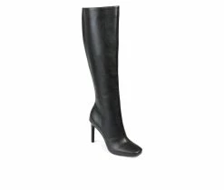 Budget ❤️ Women's Journee Collection Glenda Knee High 🥾 Boots Black 🤩 -London Fog Sales 2 269