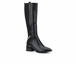 Best deal 😍 Women's Torgeis Juniper Knee High 🥾 Boots Black ⭐ 8 Best deal 😍 Women's Torgeis Juniper Knee High 🥾 Boots Black ⭐ -London Fog Sales 2 288