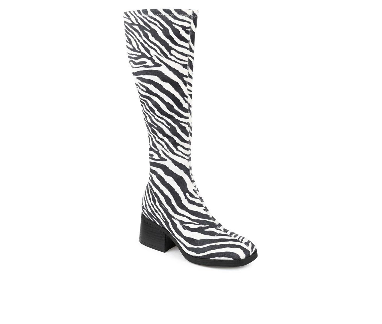 Best Sale ๐ Women's Journee Collection Aureila Wide Calf Knee High ๐ฅพ Boots Zebra ๐ 3 Best Sale ๐ Women's Journee Collection Aureila Wide Calf Knee High ๐ฅพ Boots Zebra ๐ - Image 3