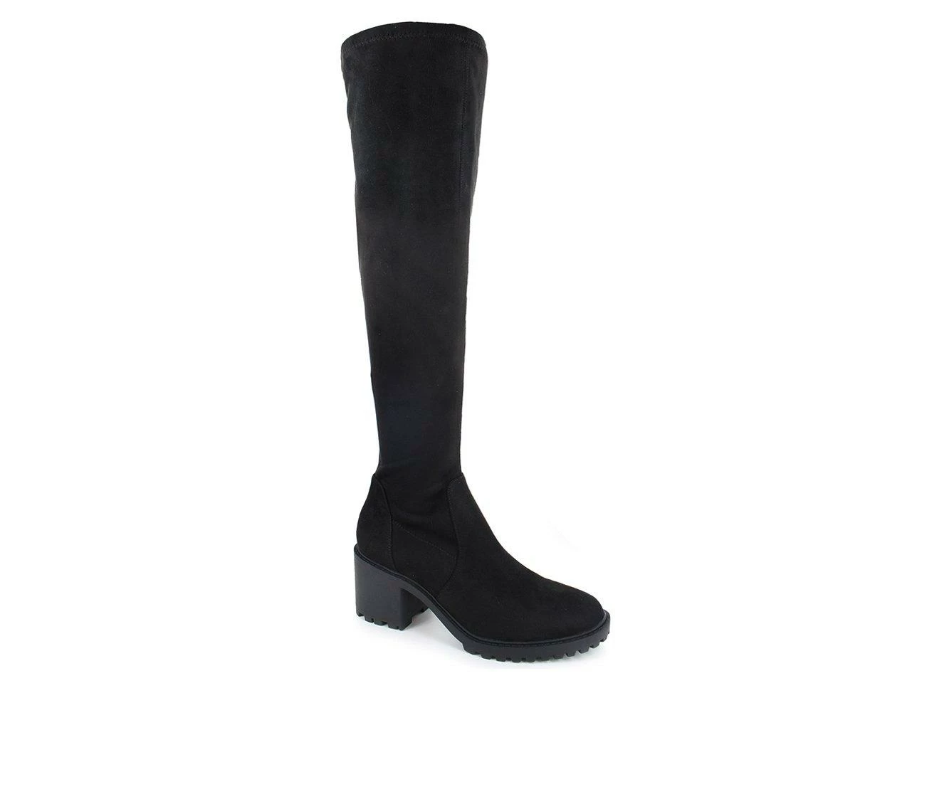 Top 10 🥰 Women's XOXO Raquel Knee High 🥾 Boots Black ⌛ 3 Top 10 🥰 Women's XOXO Raquel Knee High 🥾 Boots Black ⌛ - Image 3