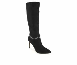 Discount 😀 Women's XOXO Talayah Knee High 🥾 Boots Black ⭐ 8 Discount 😀 Women's XOXO Talayah Knee High 🥾 Boots Black ⭐ -London Fog Sales 2 312