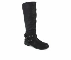 Cheap 🧨 Women's XOXO Mema-WC Knee High 🥾 Boots Black 🧨 -London Fog Sales 2 313