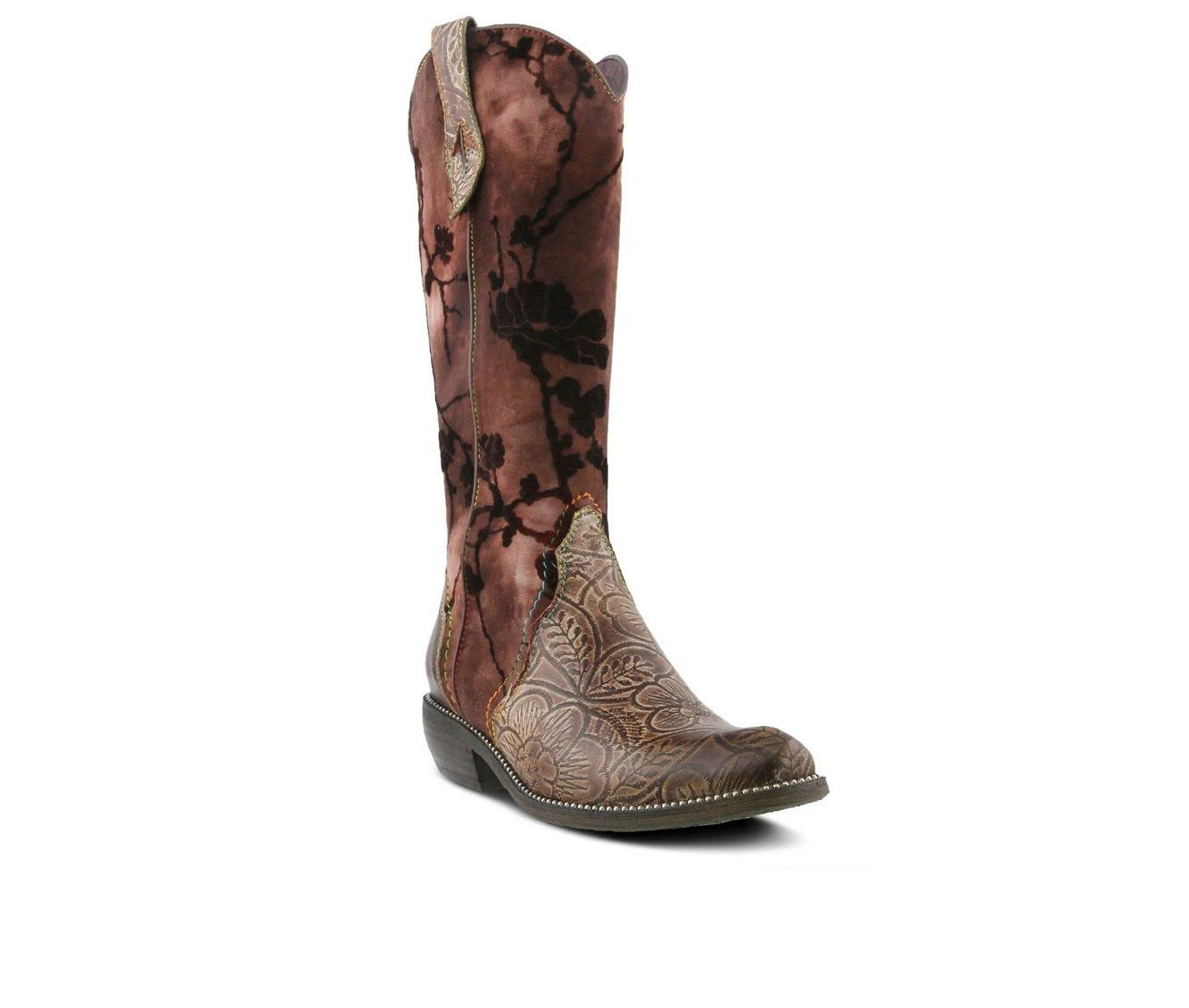 Outlet ✔️ Women's L'Artiste Laretilyn Cowboy 🥾 Boots Brown ⌛ 3 Outlet ✔️ Women's L'Artiste Laretilyn Cowboy 🥾 Boots Brown ⌛ - Image 3
