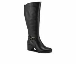 Best Sale 🎉 Women's SPRING STEP Araya Knee High 🥾 Boots Black 🛒 8 Best Sale 🎉 Women's SPRING STEP Araya Knee High 🥾 Boots Black 🛒 -London Fog Sales 2 348