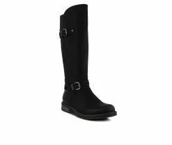 Best deal 💯 Women's Patrizia Gnersis Knee High 🥾 Boots Black 😍 -London Fog Sales 2 351
