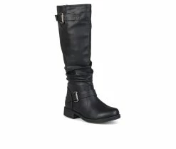 Brand new 👍 Women's Journee Collection Stormy Extra Wide Calf Knee High 🥾 Boots Black 💯 -London Fog Sales 2 359
