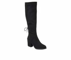 Coupon 🛒 Women's Journee Collection Leeda Extra Wide Calf Knee High 🥾 Boots Black 🔥 -London Fog Sales 2 368