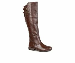 Best Sale ๐ Women's Journee Collection Tori Wide Calf Knee High ๐ฅพ Boots Brown โค๏ธ 8 Best Sale ๐ Women's Journee Collection Tori Wide Calf Knee High ๐ฅพ Boots Brown โค๏ธ -London Fog Sales 2 371