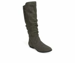 Promo ๐ Women's Cliffs By White Mountain Francie Ruched Knee High ๐ฅพ Boots Charcoal ๐ 8 Promo ๐ Women's Cliffs By White Mountain Francie Ruched Knee High ๐ฅพ Boots Charcoal ๐ -London Fog Sales 2 380