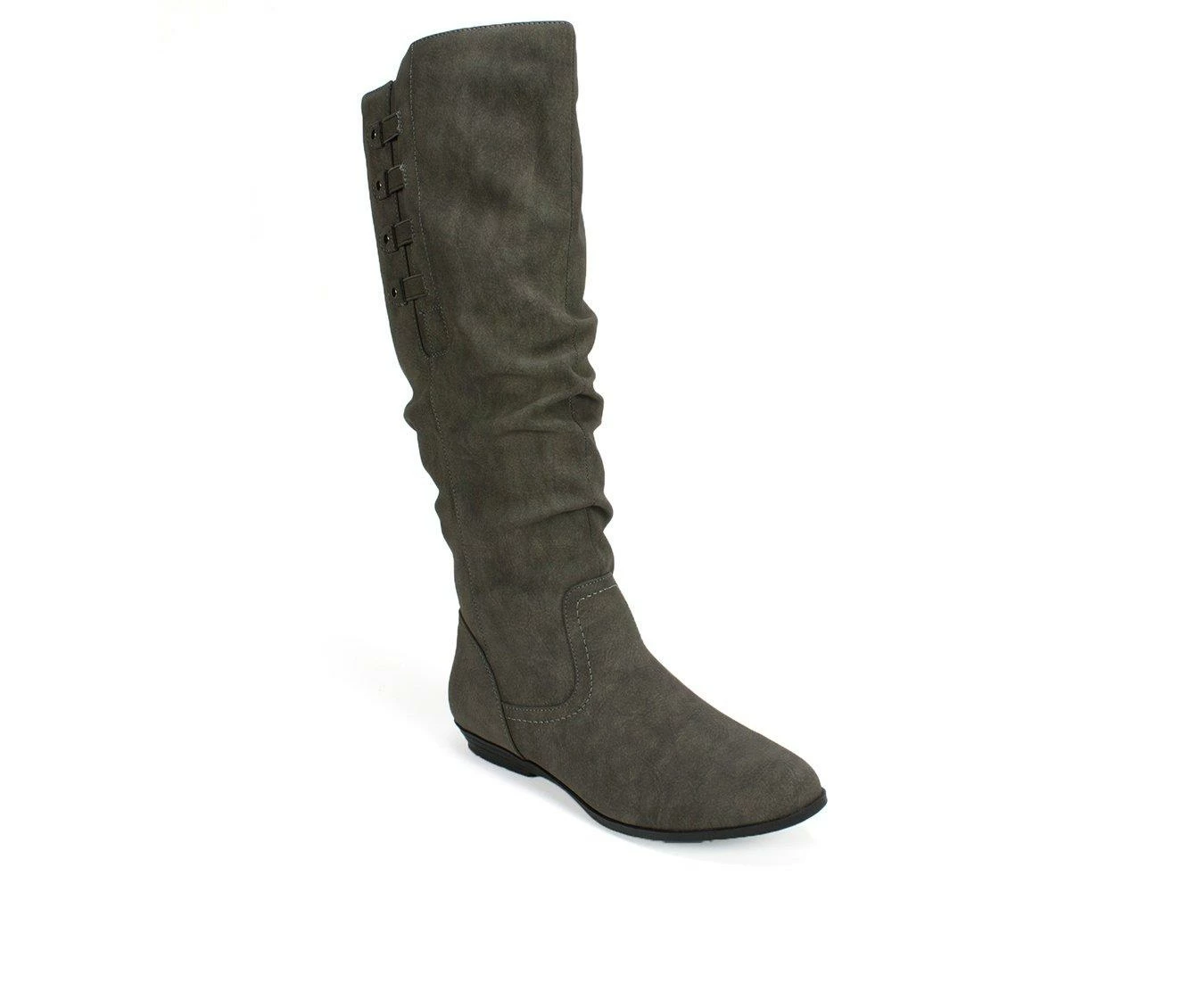 Promo ๐ Women's Cliffs By White Mountain Francie Ruched Knee High ๐ฅพ Boots Charcoal ๐ 3 Promo ๐ Women's Cliffs By White Mountain Francie Ruched Knee High ๐ฅพ Boots Charcoal ๐ - Image 3