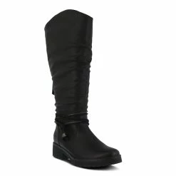Hot Sale 😉 Women's SPRING STEP Vanquish Knee High 🥾 Boots Black ✨ -London Fog Sales 2 381