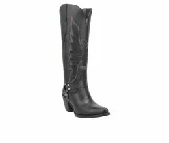 Best reviews of 🤩 Women's Dingo Boot Heavens To Betsy Western 🥾 Boots Black 🤩 -London Fog Sales 2 383