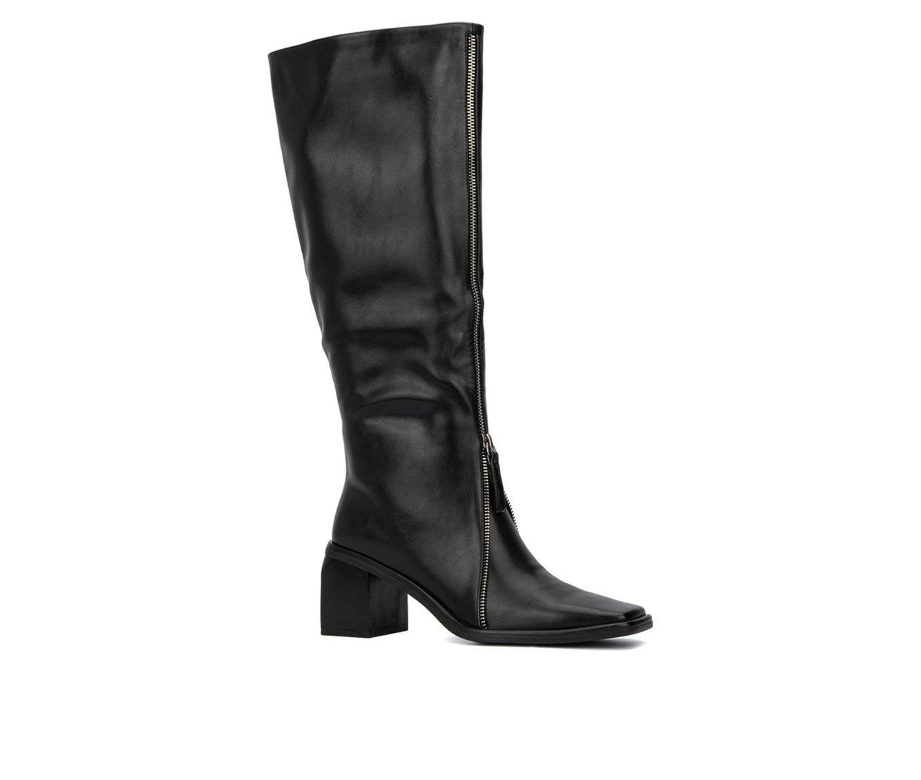 Outlet 🌟 Women's Torgeis Shylah Knee High 🥾 Boots Black 🎉 3 Outlet 🌟 Women's Torgeis Shylah Knee High 🥾 Boots Black 🎉 - Image 3