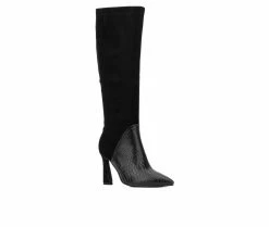 Cheapest ✔️ Women's Torgeis Mia Knee High Heeled 🥾 Boots Black ⌛ 8 Cheapest ✔️ Women's Torgeis Mia Knee High Heeled 🥾 Boots Black ⌛ -London Fog Sales 2 399