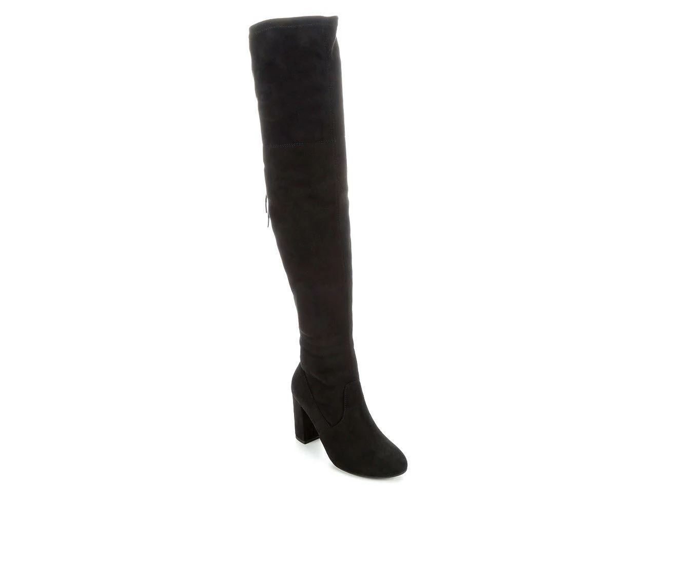 Cheap 🌟 Women's Delicious Snivy Over-The-Knee 🥾 Boots Black 😍 3 Cheap 🌟 Women's Delicious Snivy Over-The-Knee 🥾 Boots Black 😍 - Image 3