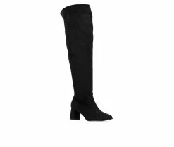 Budget ๐ Women's Fashion To Figure Natalia XWC Over The Knee High ๐ฅพ Boots Black Wide โค๏ธ 8 Budget ๐ Women's Fashion To Figure Natalia XWC Over The Knee High ๐ฅพ Boots Black Wide โค๏ธ -London Fog Sales 2 411