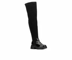 Outlet ๐ Women's Fashion To Figure Odelia XWC Over The Knee ๐ฅพ Boots Black Wide โค๏ธ 8 Outlet ๐ Women's Fashion To Figure Odelia XWC Over The Knee ๐ฅพ Boots Black Wide โค๏ธ -London Fog Sales 2 413