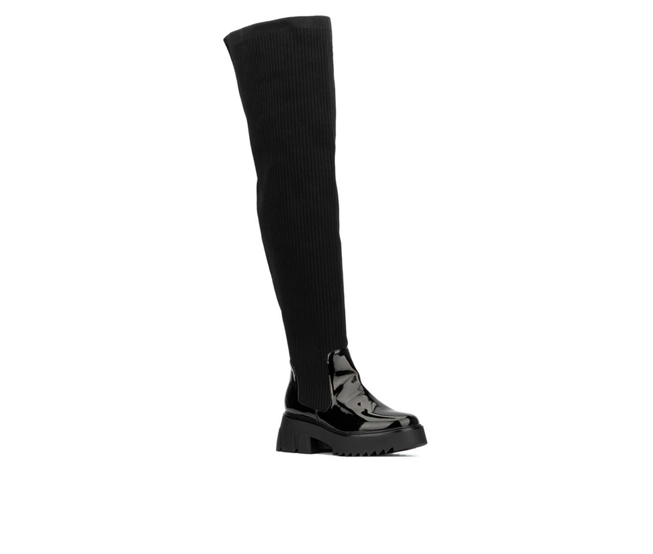 Outlet ๐ Women's Fashion To Figure Odelia XWC Over The Knee ๐ฅพ Boots Black Wide โค๏ธ 3 Outlet ๐ Women's Fashion To Figure Odelia XWC Over The Knee ๐ฅพ Boots Black Wide โค๏ธ - Image 3