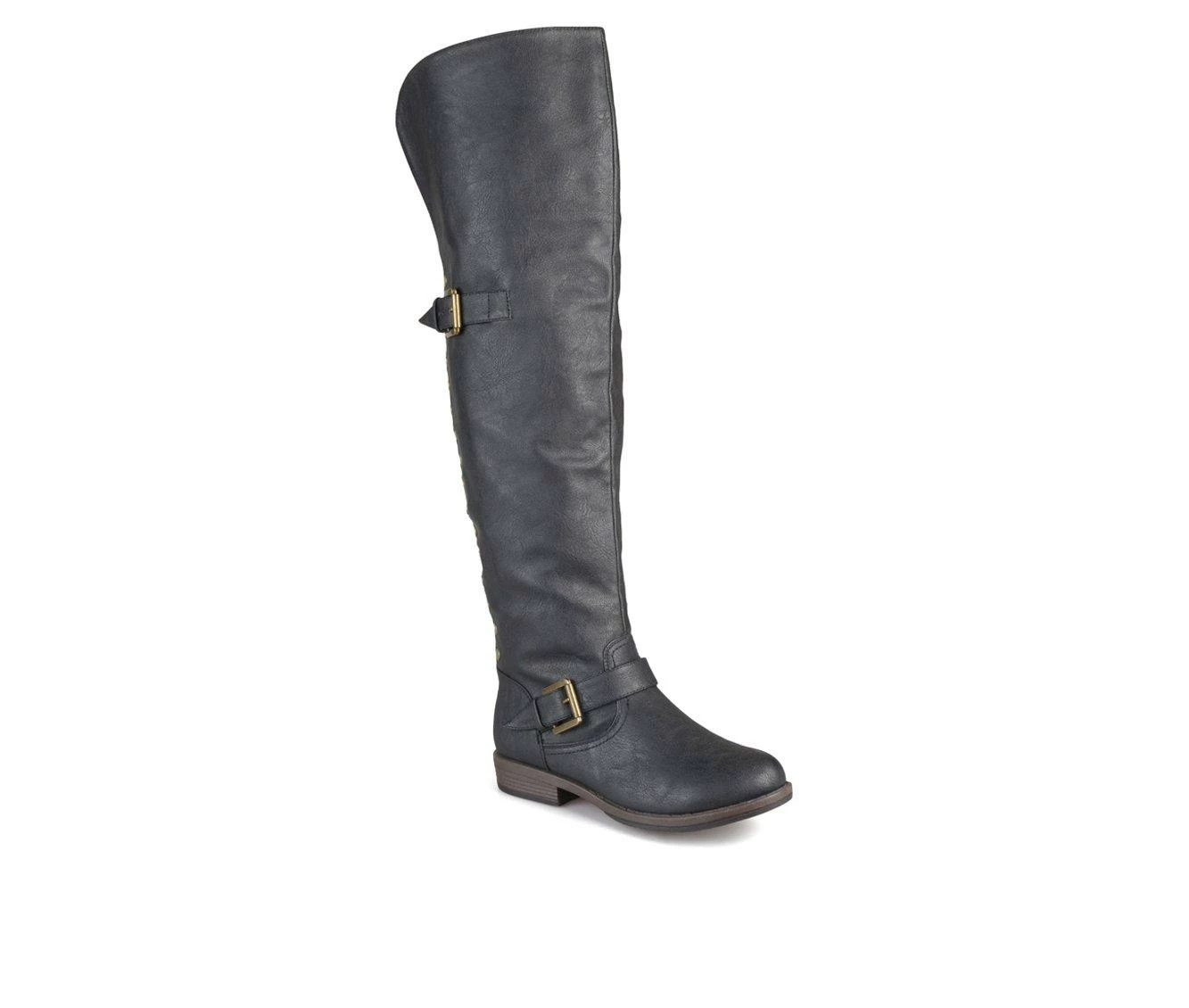 Cheap 🤩 Women's Journee Collection Kane Wide Calf Over-The-Knee 🥾 Boots Black ✔️ 3 Cheap 🤩 Women's Journee Collection Kane Wide Calf Over-The-Knee 🥾 Boots Black ✔️ - Image 3