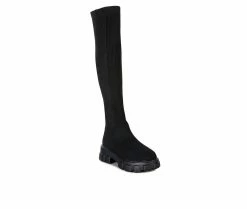Brand new ๐ Women's London Rag Loro Over The Knee ๐ฅพ Boots Black โญ 8 Brand new ๐ Women's London Rag Loro Over The Knee ๐ฅพ Boots Black โญ -London Fog Sales 2 425
