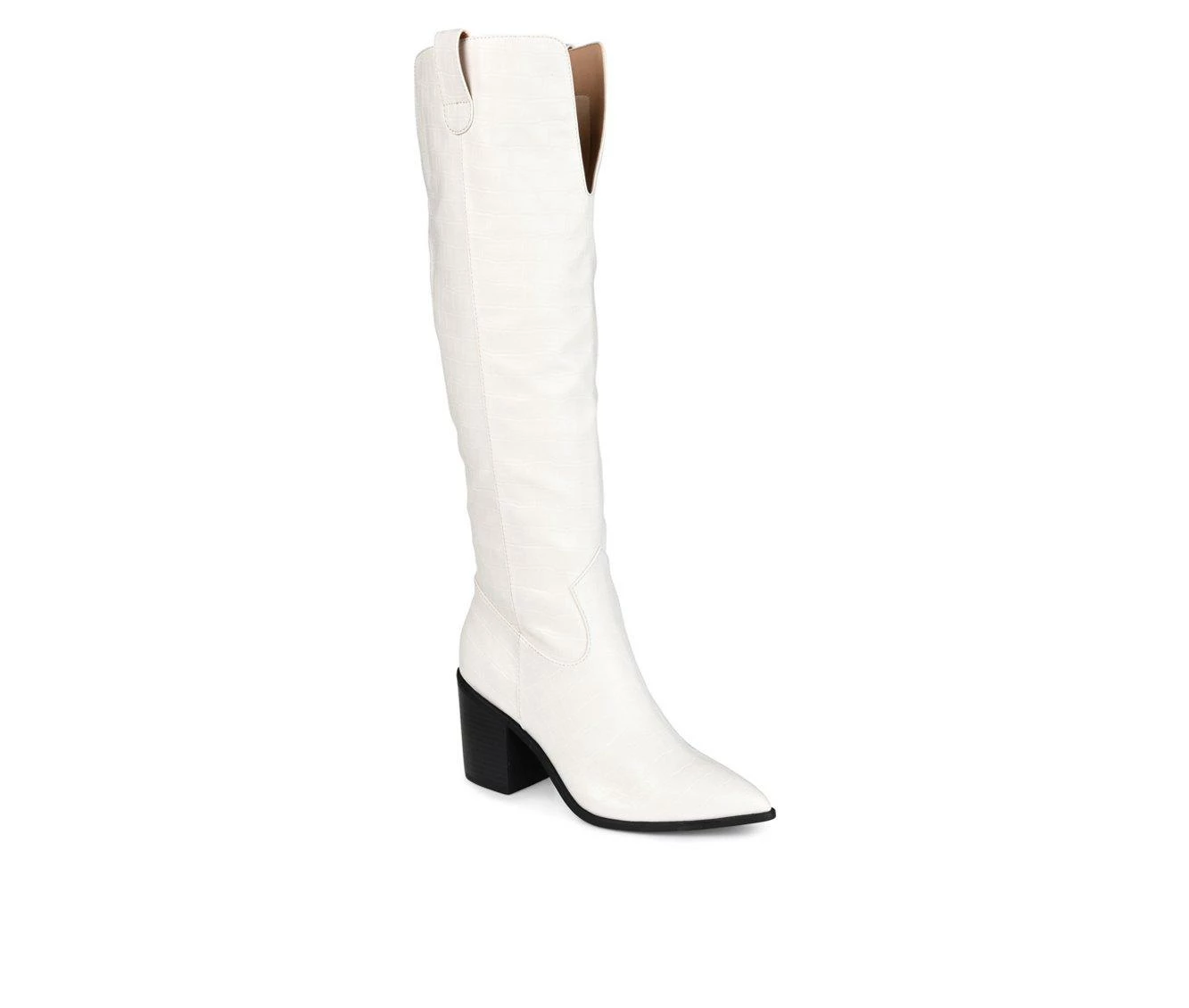 Budget 🌟 Women's Journee Collection Therese Extra Wide Calf Over-The-Knee 🥾 Boots Bone ❤️ 3 Budget 🌟 Women's Journee Collection Therese Extra Wide Calf Over-The-Knee 🥾 Boots Bone ❤️ - Image 3