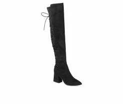 Brand new 👏 Women's Journee Collection Valorie Over-The-Knee 🥾 Boots Black 🥰 -London Fog Sales 2 447