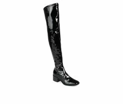 Buy 😀 Women's Journee Collection Mariana Extra Wide Calf Over-The-Knee 🥾 Boots Black ⭐ 8 Buy 😀 Women's Journee Collection Mariana Extra Wide Calf Over-The-Knee 🥾 Boots Black ⭐ -London Fog Sales 2 456