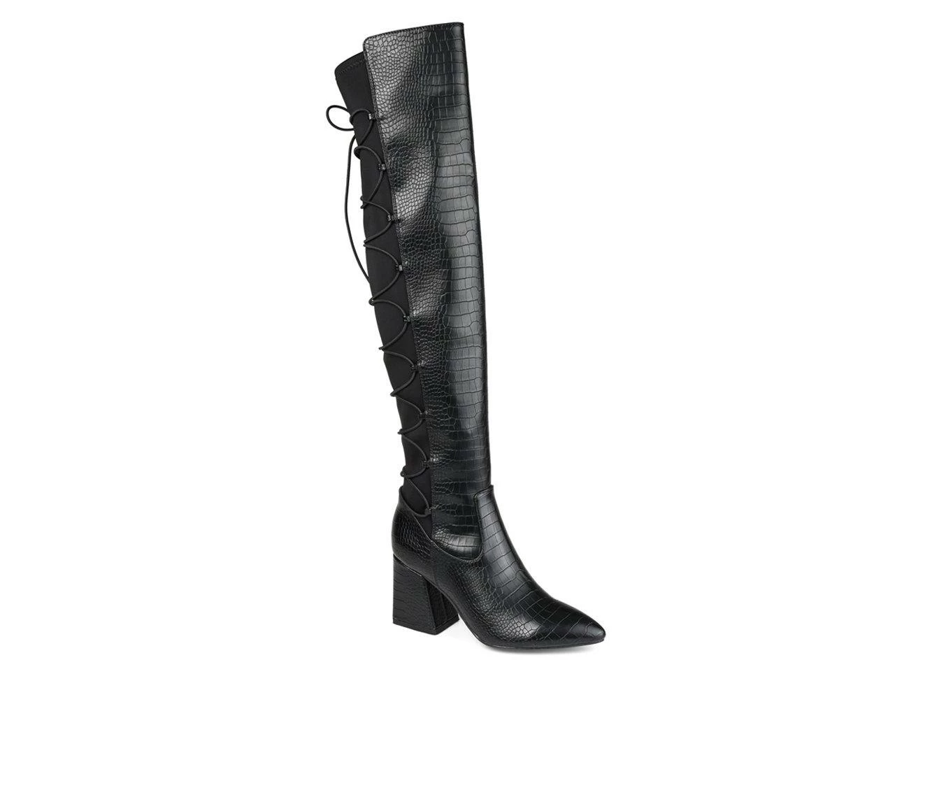 Budget ๐ฏ Women's Journee Collection Valorie Wide Calf Over-The-Knee ๐ฅพ Boots Croco ๐ 3 Budget ๐ฏ Women's Journee Collection Valorie Wide Calf Over-The-Knee ๐ฅพ Boots Croco ๐ - Image 3