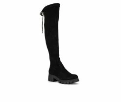 Cheap 💯 Women's Olivia Miller Zendaya Over-The-Knee 🥾 Boots Black ❤️ 8 Cheap 💯 Women's Olivia Miller Zendaya Over-The-Knee 🥾 Boots Black ❤️ -London Fog Sales 2 481