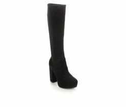 Hot Sale 🛒 Women's Y-Not Legal Knee High 🥾 Boots Black ⌛ -London Fog Sales 2 49