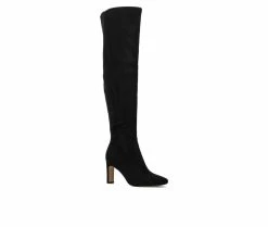 Budget ๐ Women's Gabrielle Union Illisa Knee High Heeled ๐ฅพ Boots Black ๐ 8 Budget ๐ Women's Gabrielle Union Illisa Knee High Heeled ๐ฅพ Boots Black ๐ -London Fog Sales 2 492
