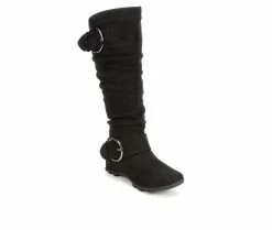 Wholesale 🧨 Women's Unr8ed Skippy Ruched Knee High 🥾 Boots Black 🔥 8 Wholesale 🧨 Women's Unr8ed Skippy Ruched Knee High 🥾 Boots Black 🔥 -London Fog Sales 2 5