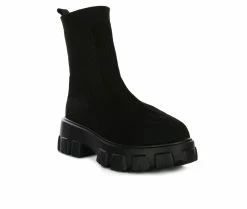 Cheap ๐ Women's London Rag Mallow Booties Black ๐ 8 Cheap ๐ Women's London Rag Mallow Booties Black ๐ -London Fog Sales 2 509