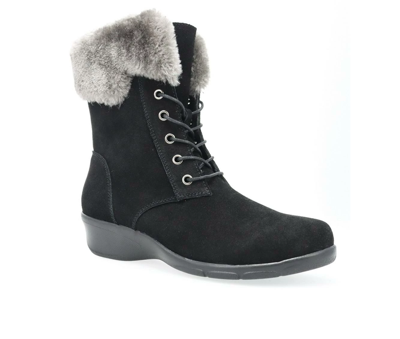 Brand new 😀 Women's Propet Winslow Mid Calf Winter 🥾 Boots Black ❤️ 3 Brand new 😀 Women's Propet Winslow Mid Calf Winter 🥾 Boots Black ❤️ - Image 3