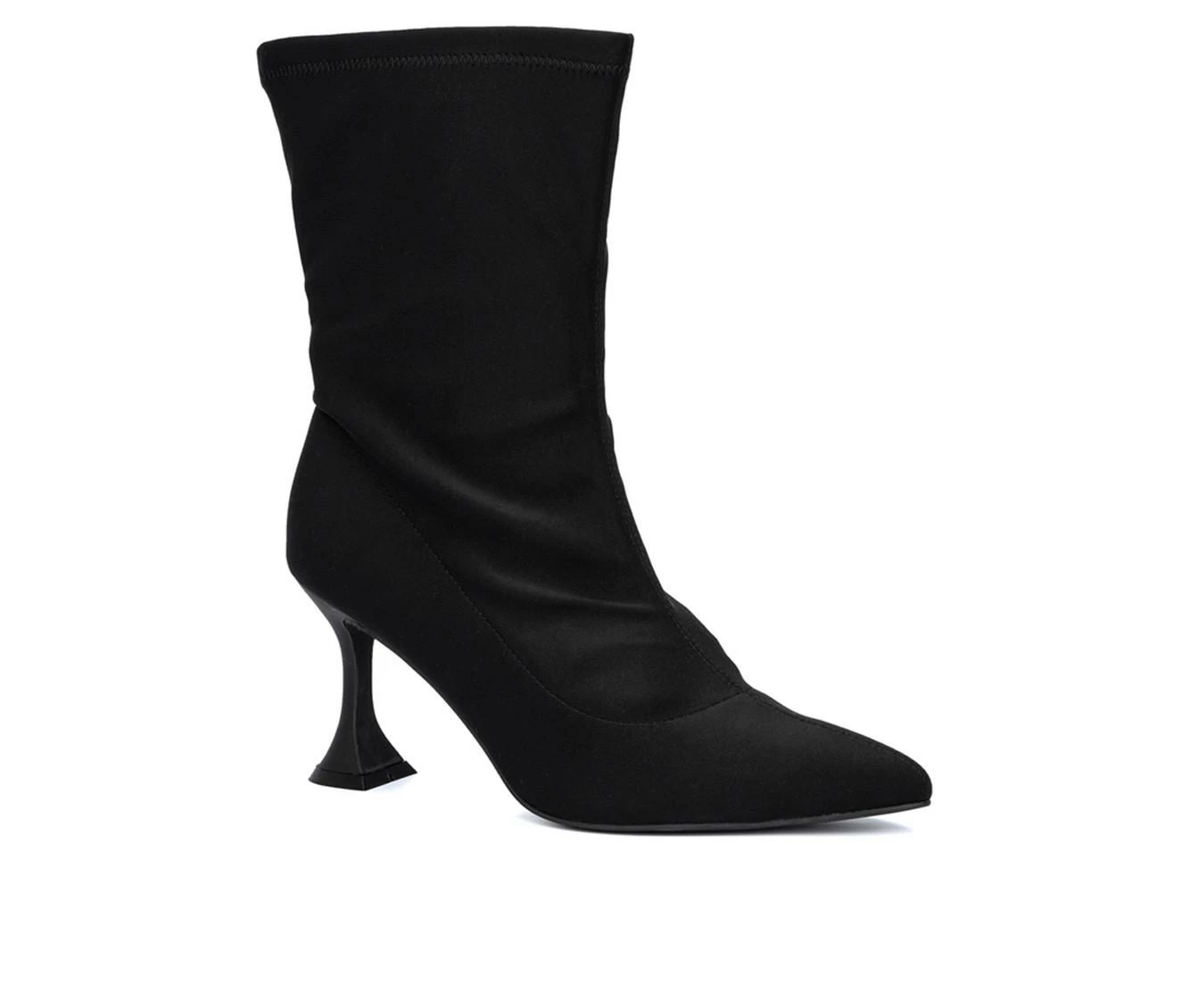 Buy โ๏ธ Women's Fashion To Figure Kia Heeled Booties Black Wide ๐ฅ 3 Buy โ๏ธ Women's Fashion To Figure Kia Heeled Booties Black Wide ๐ฅ - Image 3